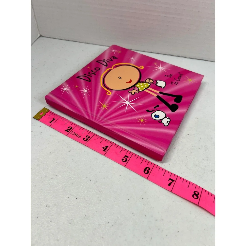 Vintage 2000 American Greetings Bubblegum Disco Diva Address Book Pink Y2K 6x6